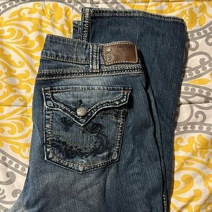 Womens Size 29 Silver Jeans SZ20 / 32L Mckenzie